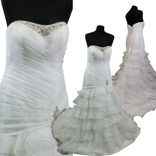 Strapless Ivory Wedding Dress