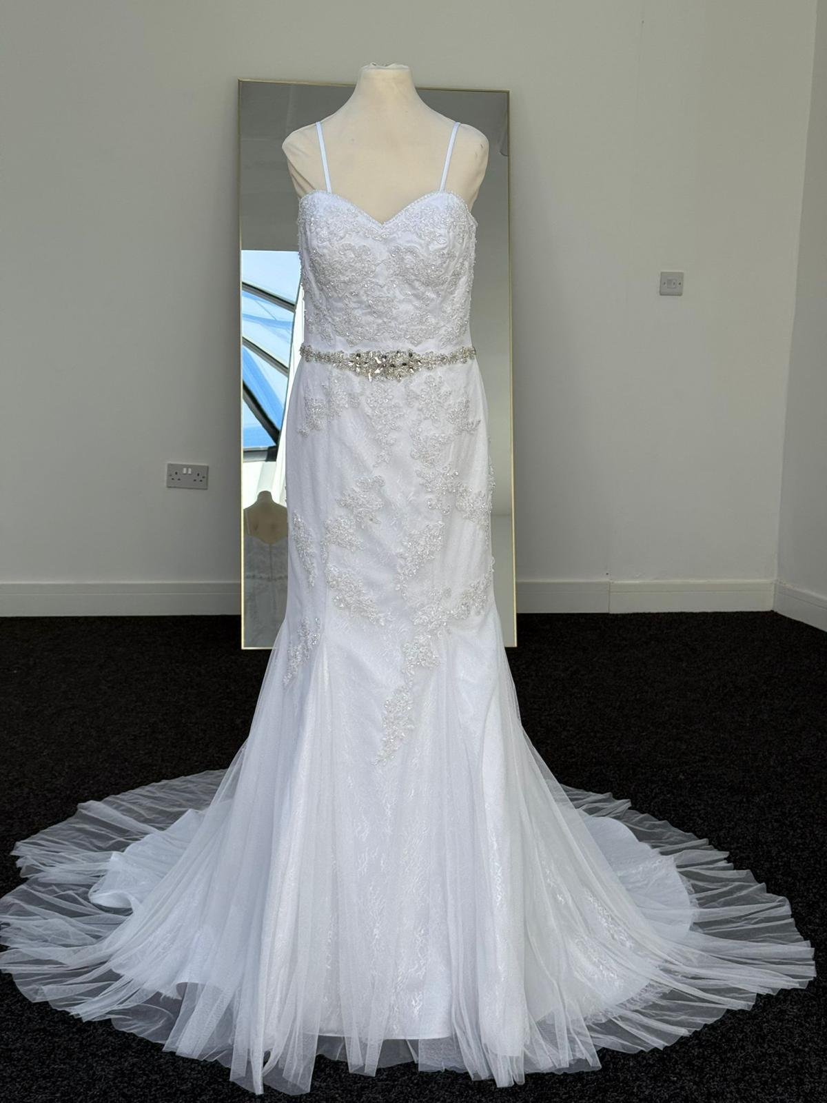 Eternal Grace Lace Mermaid Wedding Gown