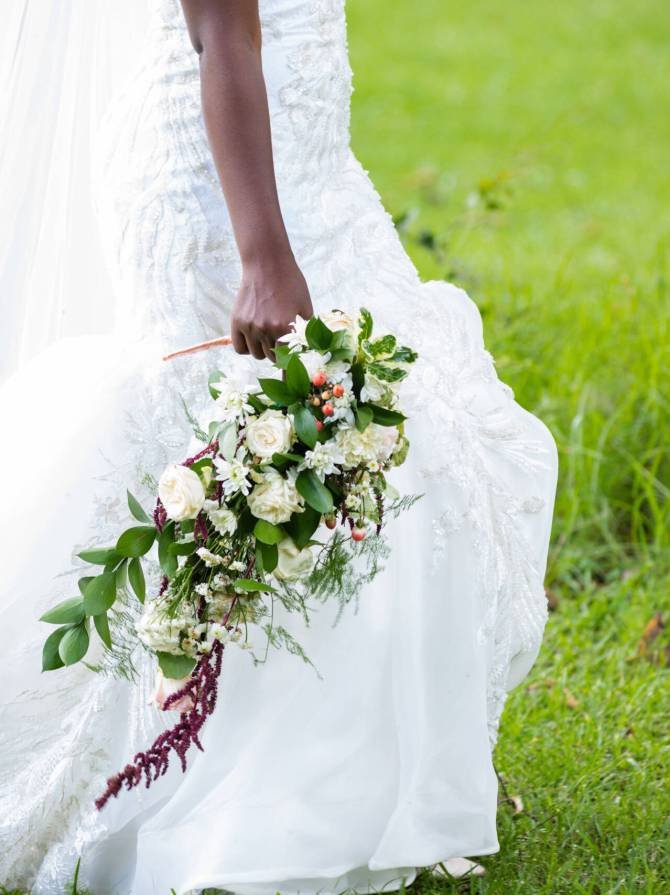 Kenyan Weddings Flowers Leaves Plants Decorations Setup
